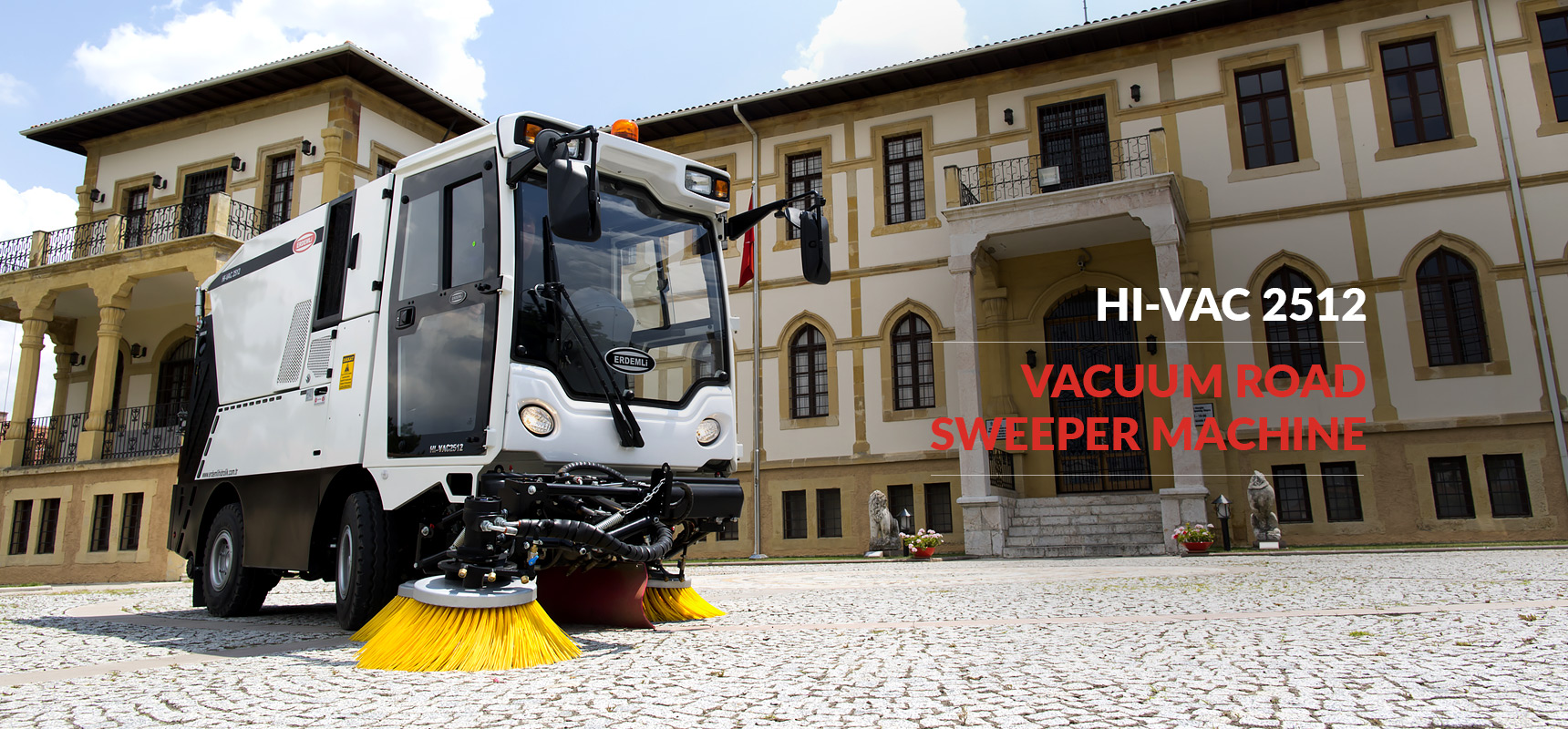 ERDEMLI HYDRAULIC: Vacuum Road Sweeper Machine